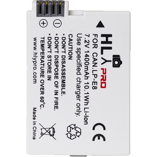 Hlypro Canon LP-E8 Batarya