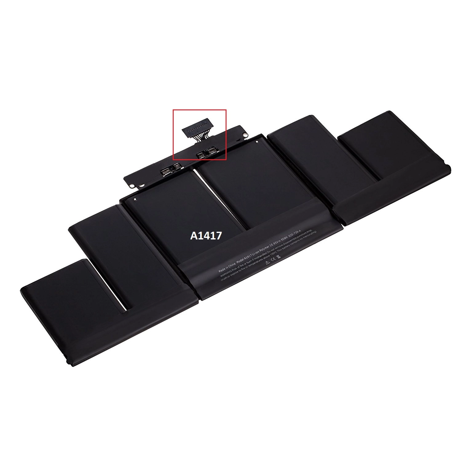 Apple MacBook Pro A1398 2012-2013 EMC 2512, 2673 Batarya ile Uyumlu Pil, A1417