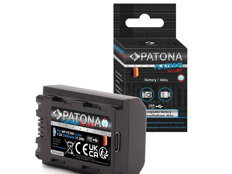 Patona 1360 Platinum NP-FZ100 USB-C Batarya Sony Uyumlu