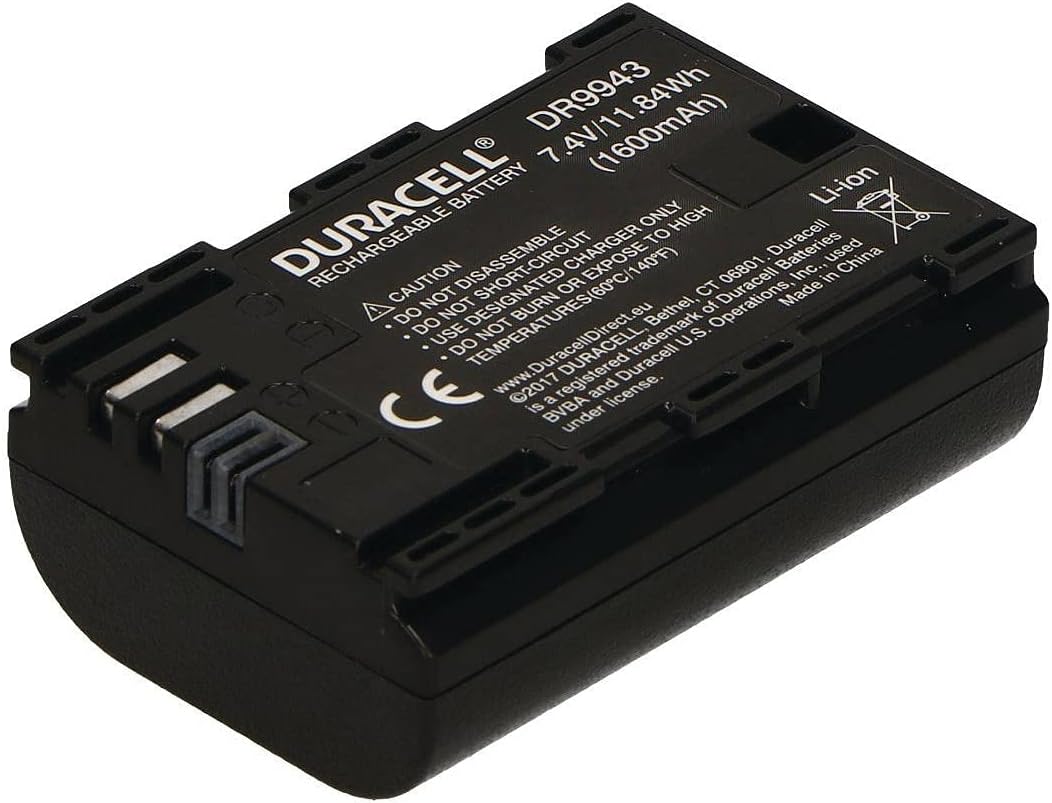Duracell DR9943 -Canon LP-E6 Pil