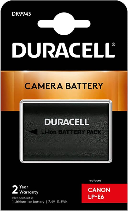 Duracell DR9943 -Canon LP-E6 Pil