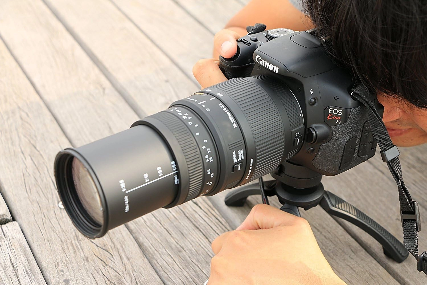 Sigma 70-300mm f/4-5.6 DG Macro Canon Uyumlu Telefoto Zoom Lens