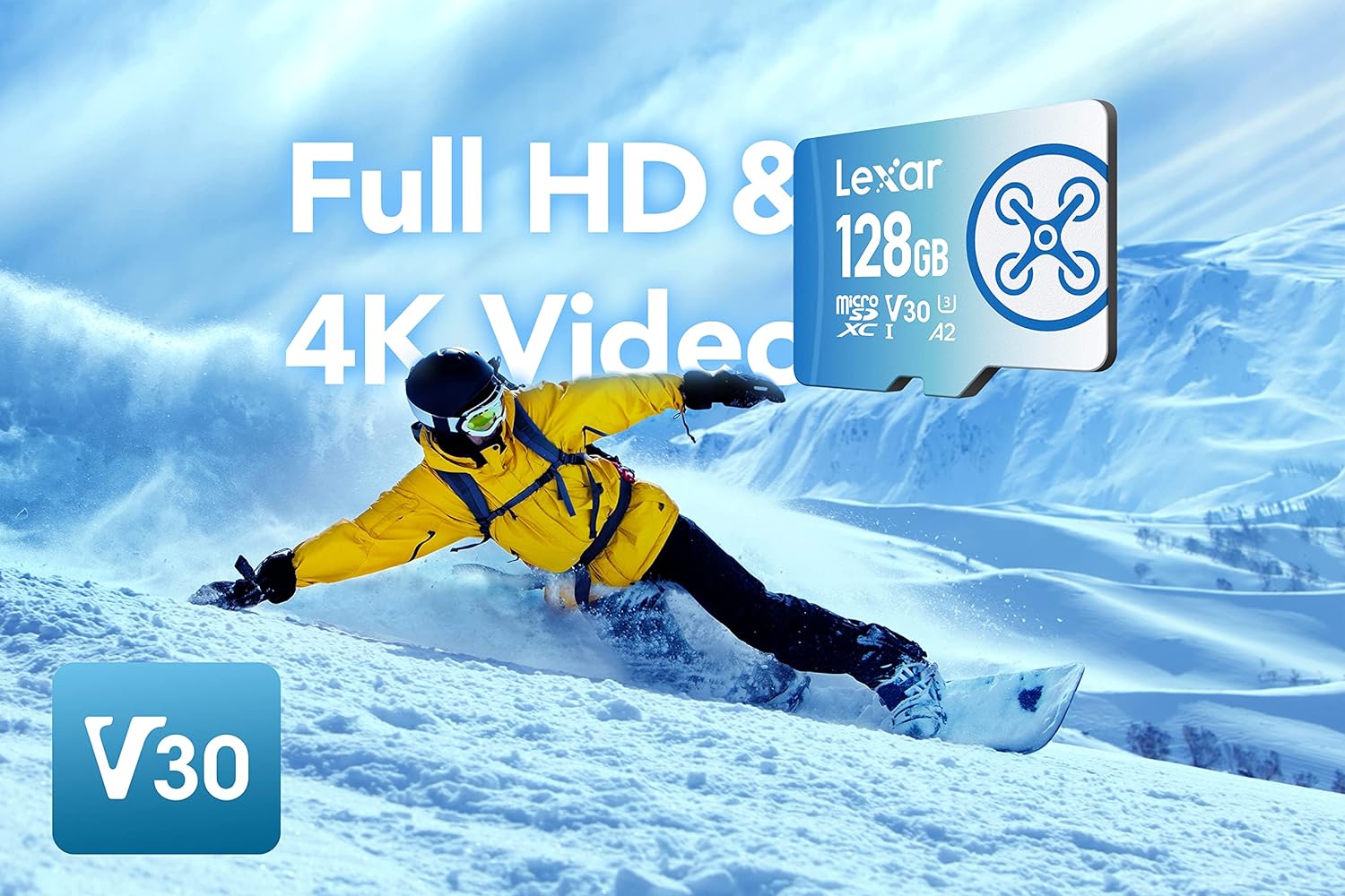 Lexar Fly High-Performance 1066X Microsdxc Uhs-I 160Mb/S Okuma 90Mb/S Yazma Micro Sd Hafıza Kartı