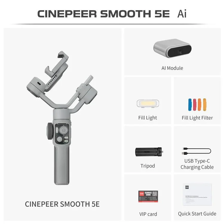 ZHIYUN Cinepeer Smooth-5E Combo