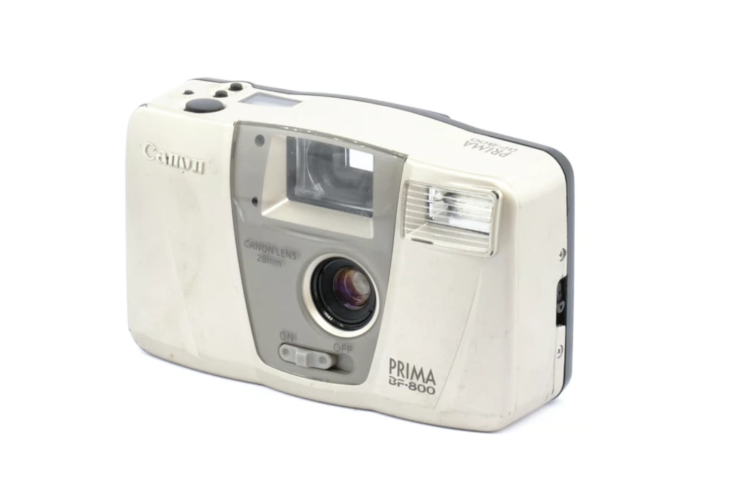 Canon Prima BF-800 35mm Analog Filmli Fotoğraf Makinesi