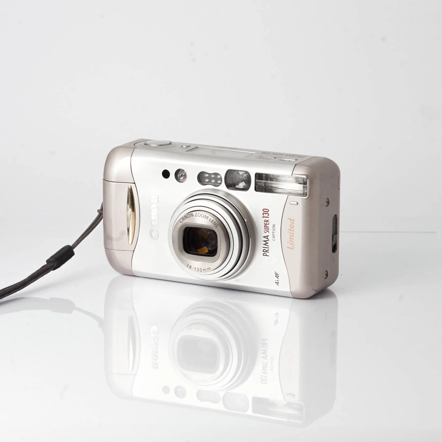 Canon Prima Super 130 Caption 35mm Filmli Analog Fotoğraf Makinesi