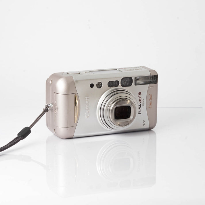Canon Prima Super 130 Caption 35mm Filmli Analog Fotoğraf Makinesi