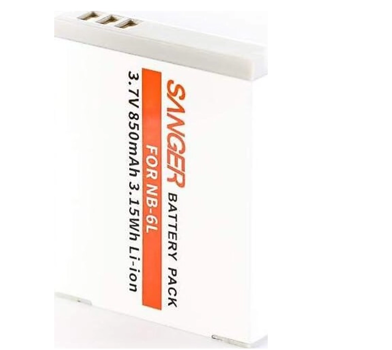 Sanger NB-6L Canon Batarya | 1300 mAh Yedek