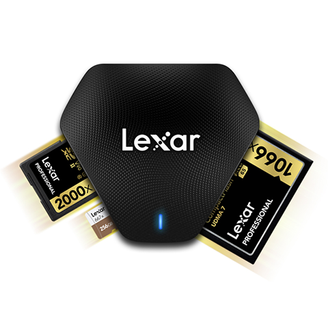 Lexar Professional Multi-Card 3-in-1 USB 3.1 Kart Okuyucu