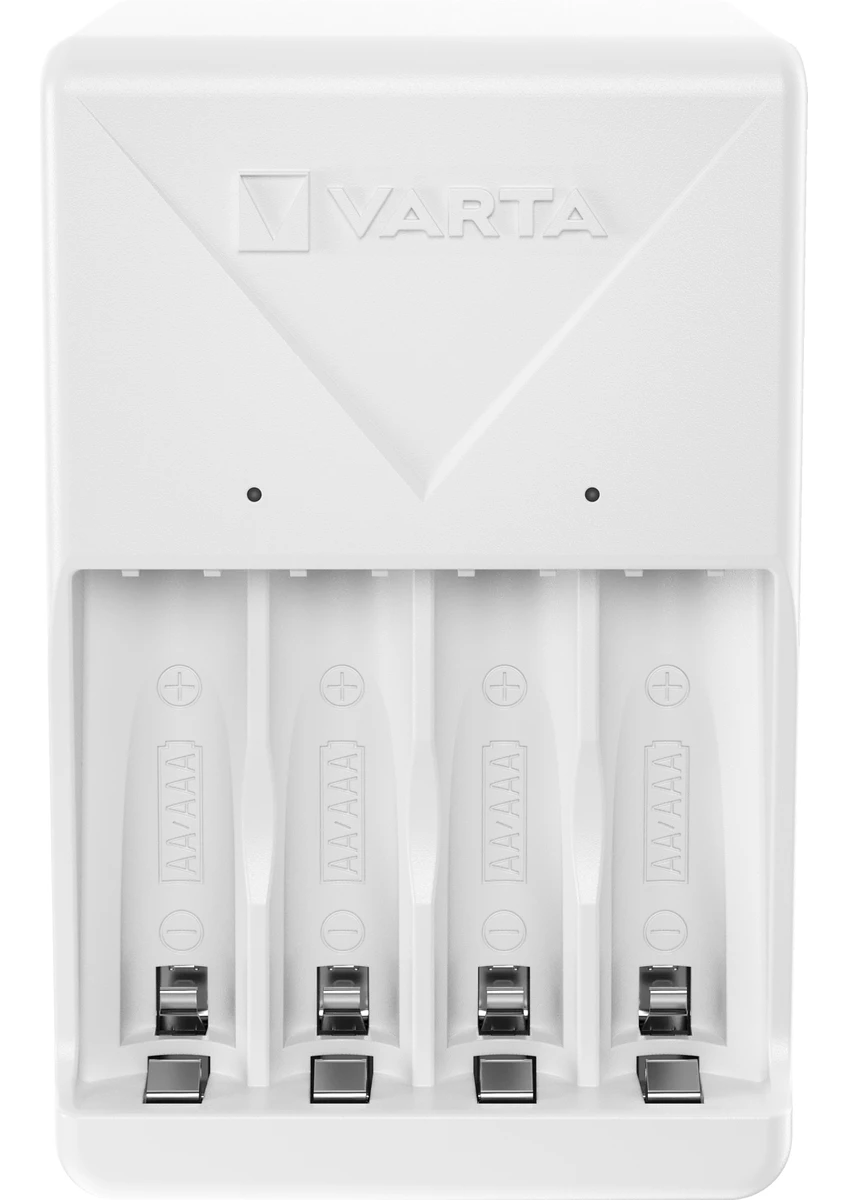Varta Plug Şarj Cihazı + 4 Adet 2100mAh AA Pil