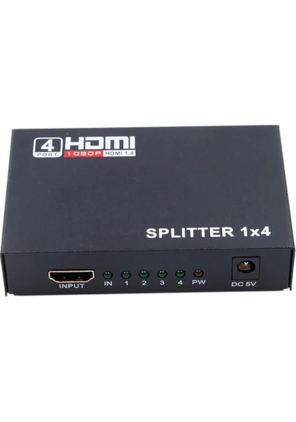 S-Tech 4Port Hdmi Splitter Çoklayıcı St-5164 4KX2K