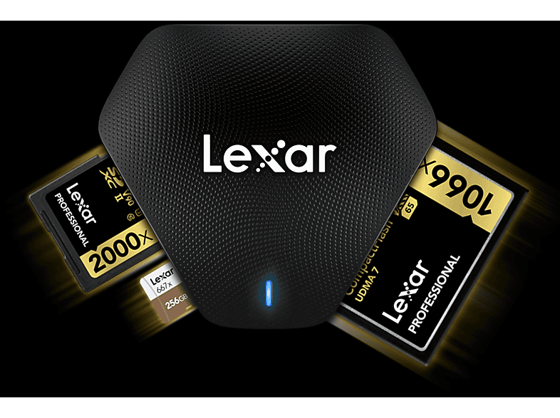 Lexar Professional Multi-Card 3-in-1 USB 3.1 Kart Okuyucu