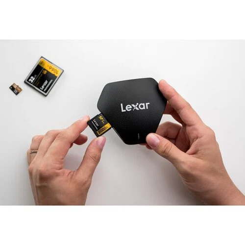 Lexar Professional Multi-Card 3-in-1 USB 3.1 Kart Okuyucu
