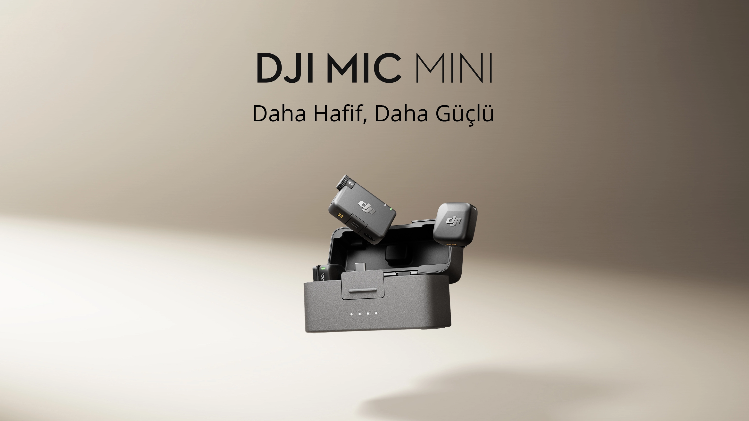 DJI Mic Mini Kablosuz 2 Kişilik Mikrofon Seti