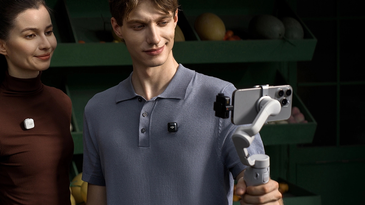 DJI Mic Mini Kablosuz 2 Kişilik Mikrofon Seti