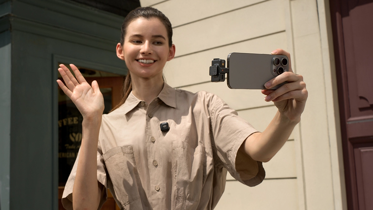 DJI Mic Mini Kablosuz 2 Kişilik Mikrofon Seti