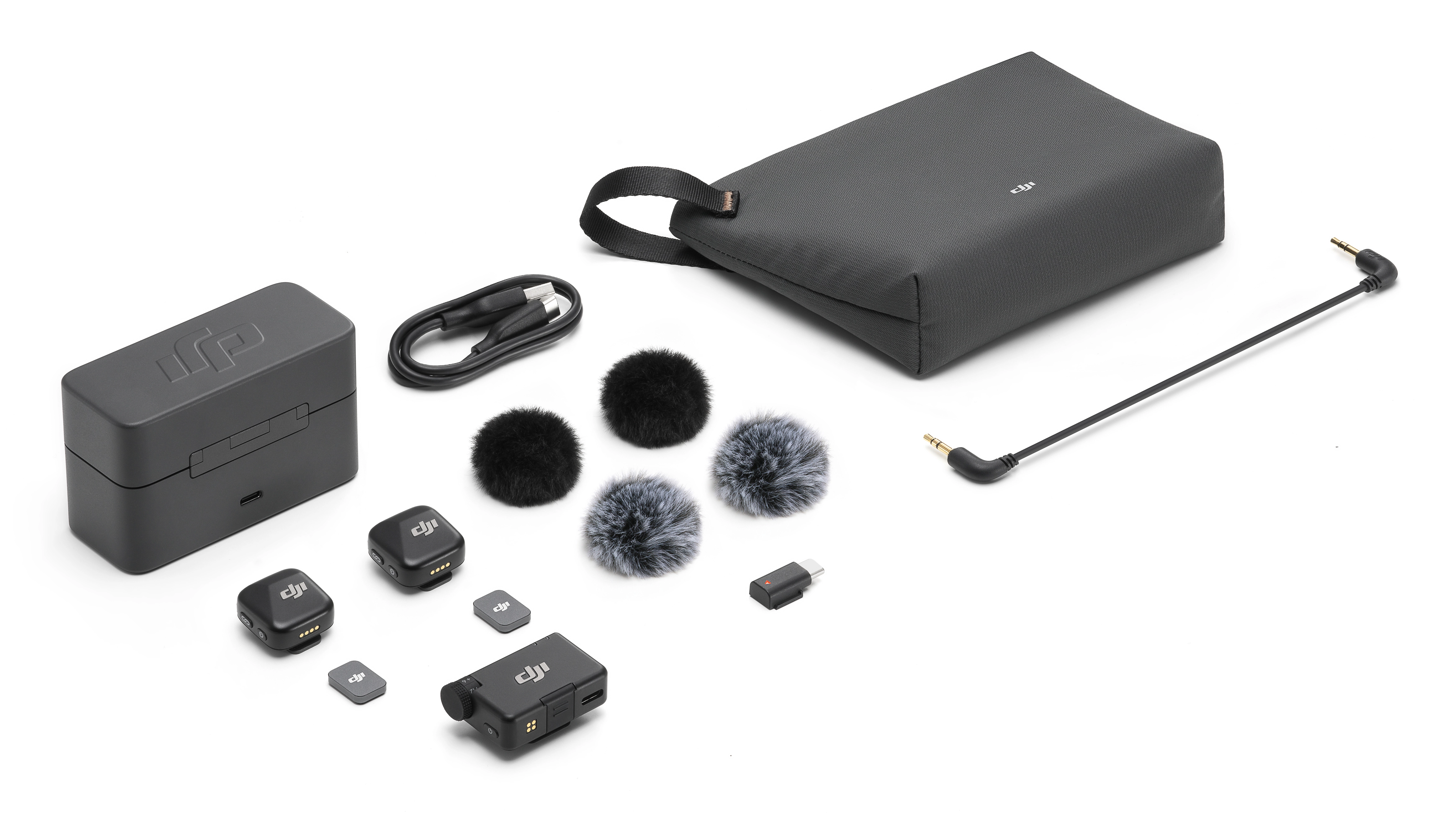 DJI Mic Mini Kablosuz 2 Kişilik Mikrofon Seti