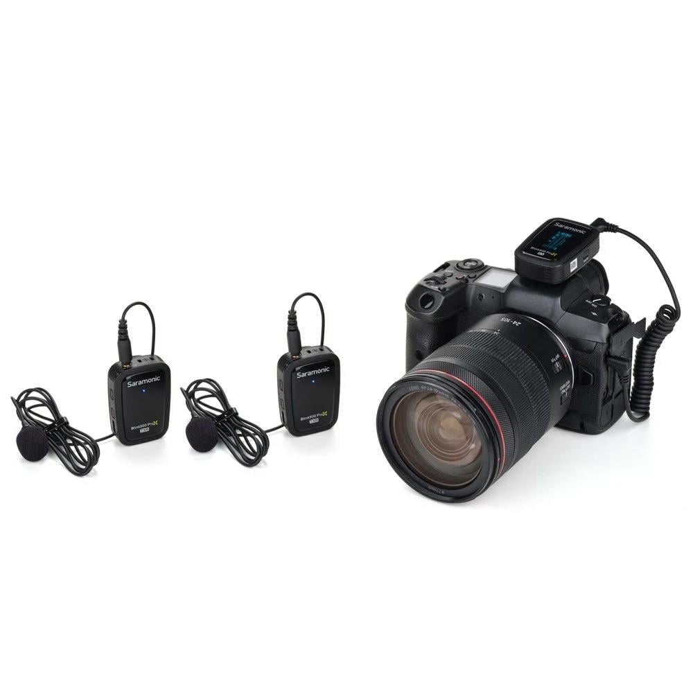Saramonic Blink500 ProX B2R 2 Kişilik Kablosuz Yaka Mikrofonu