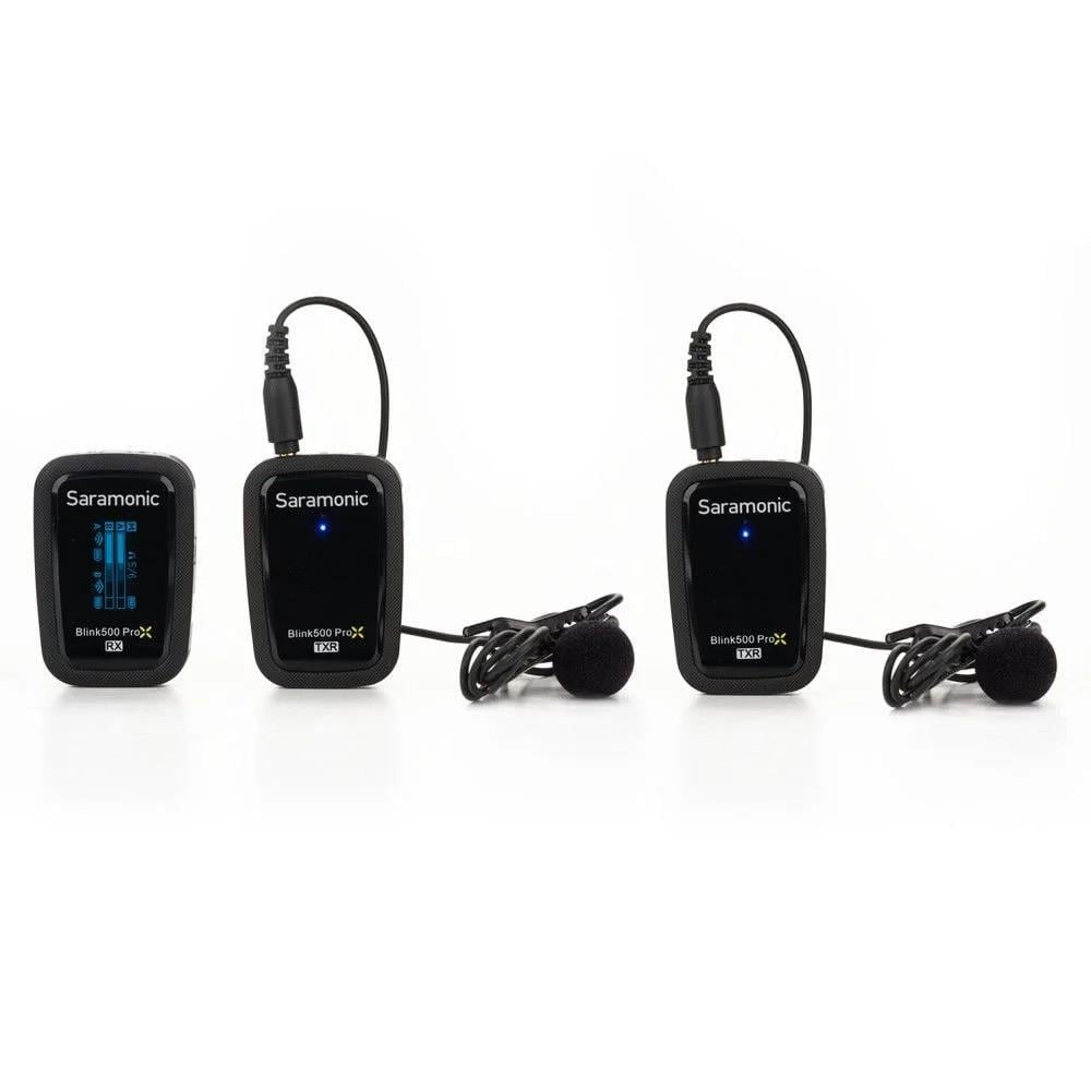 Saramonic Blink500 ProX B2R 2 Kişilik Kablosuz Yaka Mikrofonu
