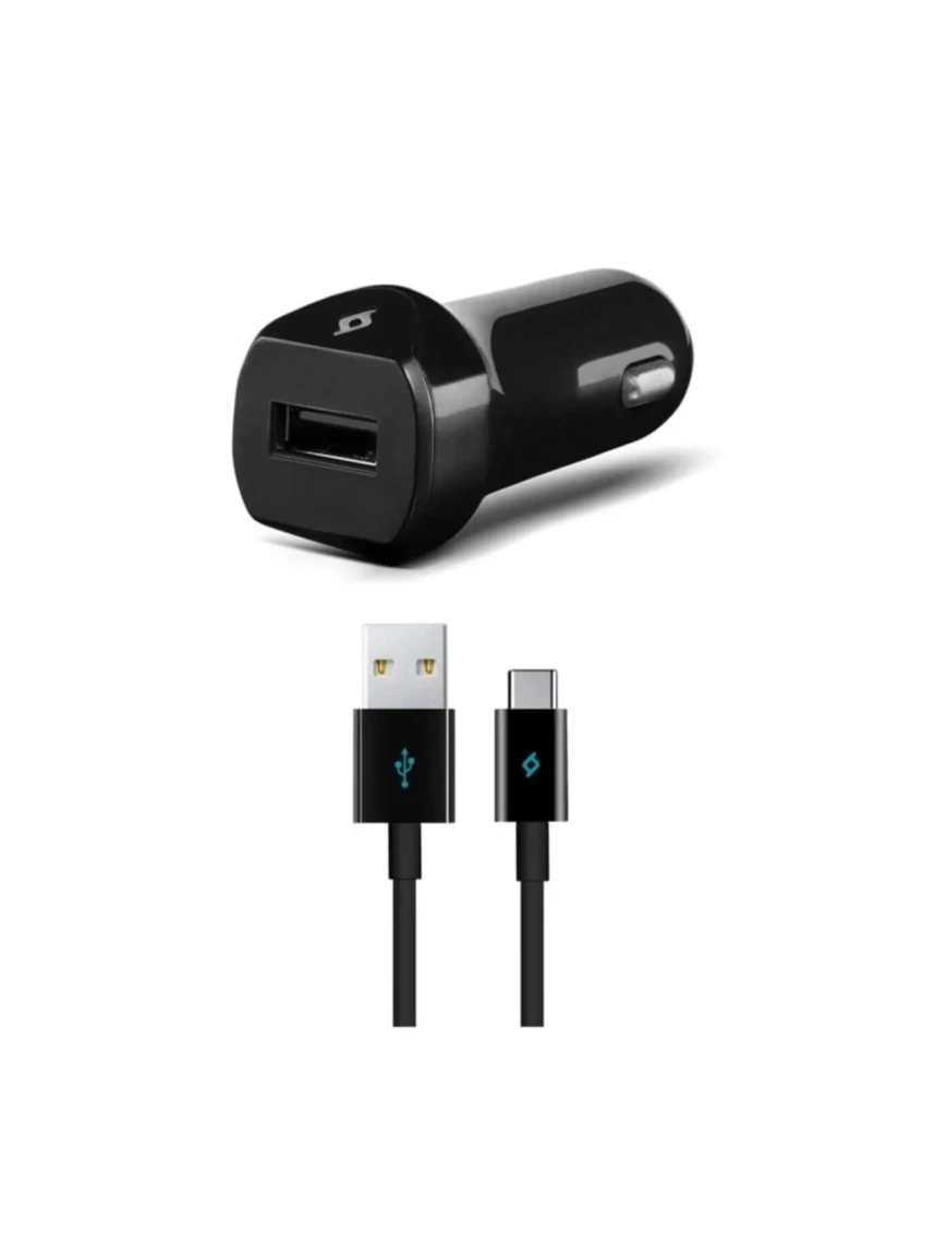 Ttec 2CKS01CS Siyah SpeedCharger 2.1A Type-C Kablolu Araç içi Şarj Aleti