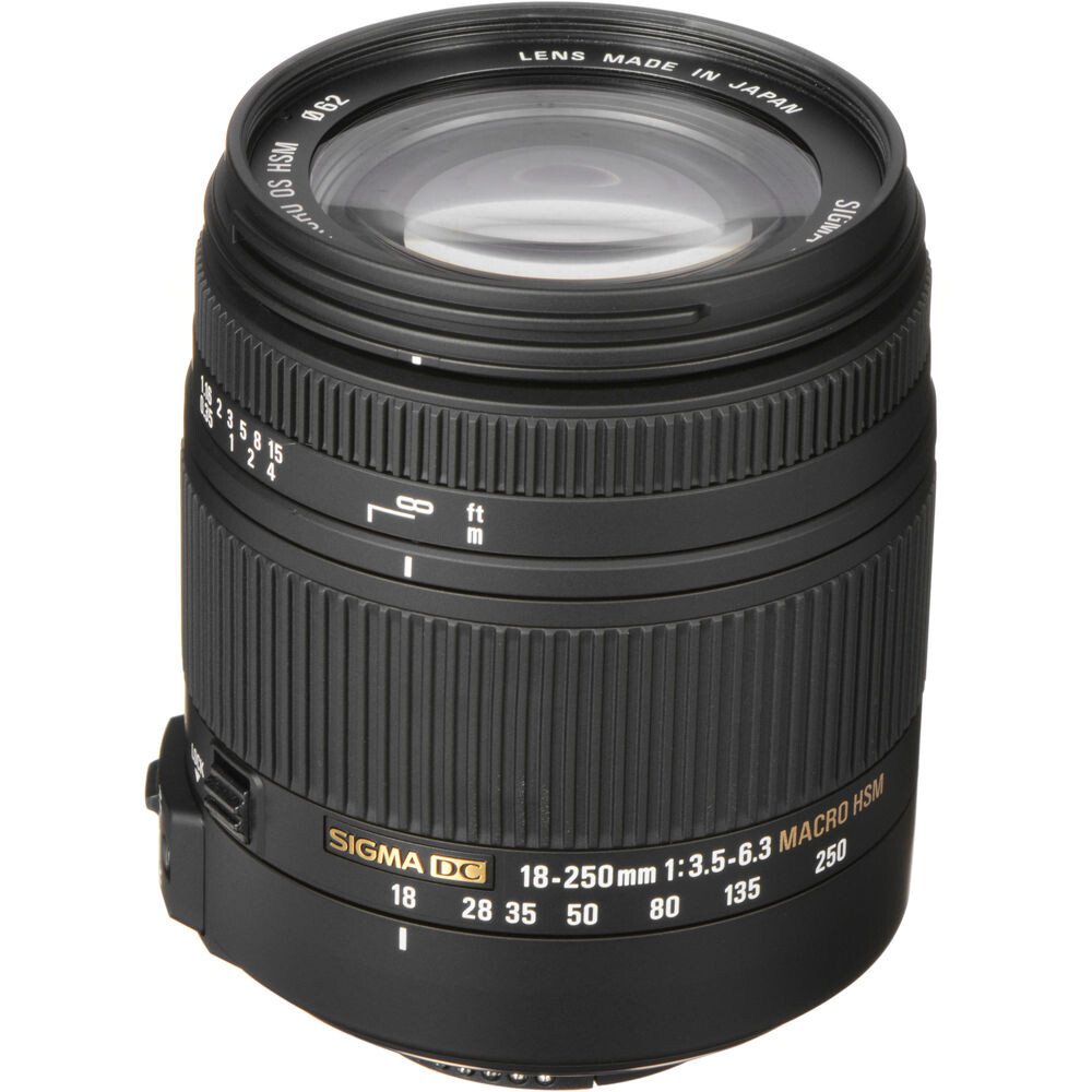 Sigma 18-250mm f/3.5-6.3 DC OS Macro HSM Lens - TeknoFabrika
