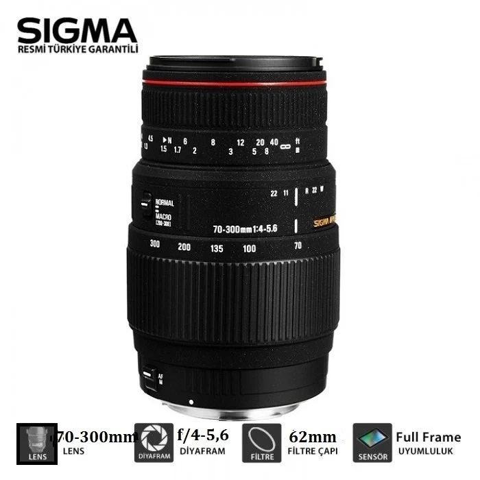 Sigma 70-300mm f/4-5.6 APO DG Macro Lens