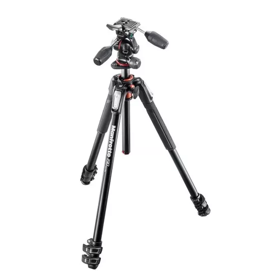 Manfrotto MK190XPRO3-3W 190 Alu Kit 3-S 3W Head