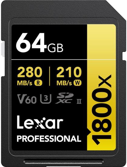 Lexar Gold Seri 64GB 1800x