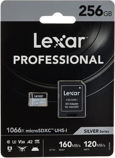 Lexar Professional 1066x Class 10 UHS-I U3 A2 V30