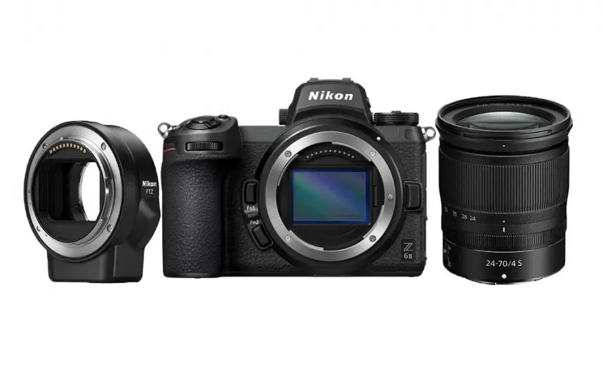 Nikon Z6 II + 24-70mm Lens + FTZ Mount Adaptör