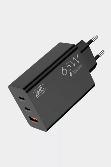 Subzero SG87 PD+PD+USB Şarj Aleti 65W 3 Çıkışlı