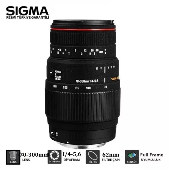 Sigma 70-300mm f/4-5.6 APO DG Macro Lens