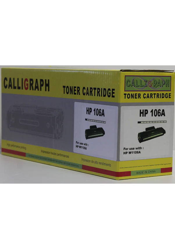 CALLIGRAPH HP W1106A (106A) SIYAH TONER 1.000 SAYFA